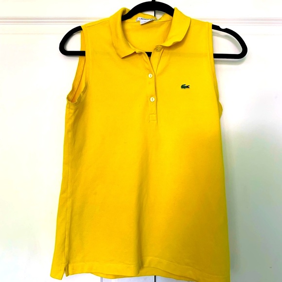 Lacoste Ladies Sleeveless Polo - Picture 3 of 7